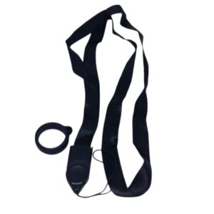 LANYARD + ORING 20MM POLOS HITAM