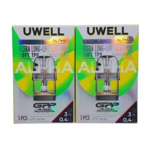 UWELL CALIBURN GPP CARTRIDGE 1PACK ISI 3PCS