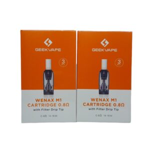GEEK VAPE WENAX M1 FILTER POD CARTRIDGE 1 PACK ISI 3PCS